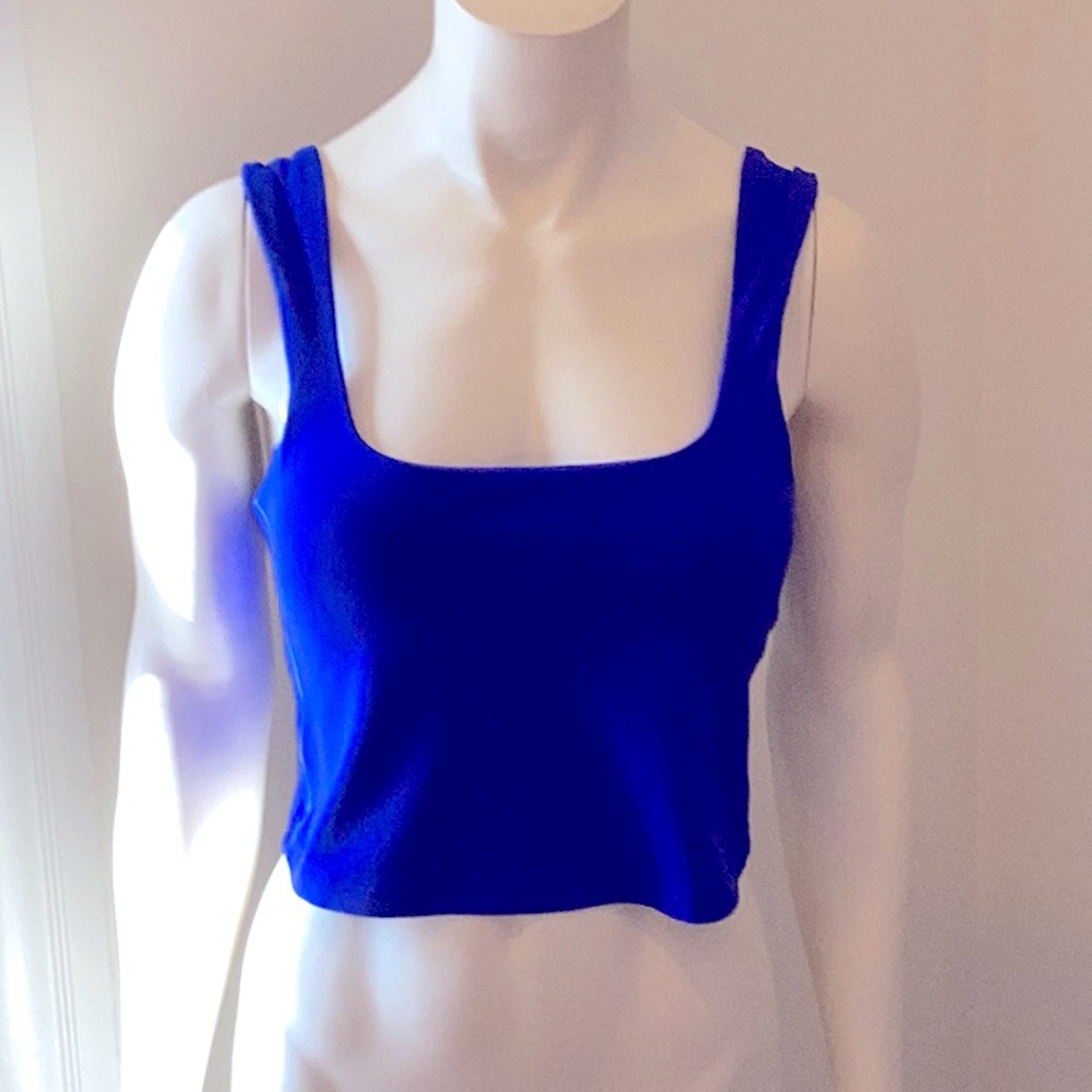 Athleta square neck longline bra